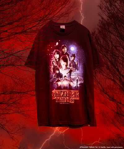Stranger Things �� weber T shirt with Special Box