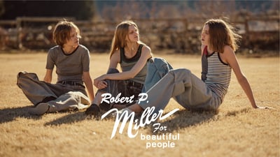 ビューティフルピープル × ロバート?ピー?ミラーキャンペーンヴィジュアル