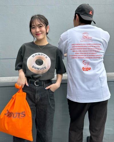 フリークス ストアが制作した「ランディーズドーナツ」公式グッズ