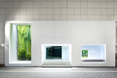 水を味わう 水を纏う “Savor water, Embracing water”　外観