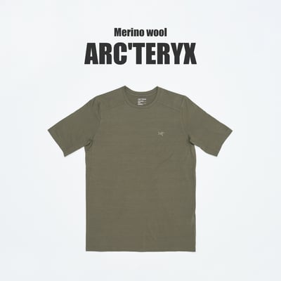 アークテリクスのメリノウールTシャツ