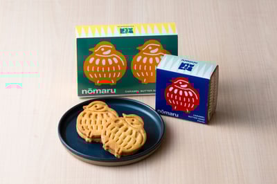 nomaru ふくらすずめバターサンド キャラメル
