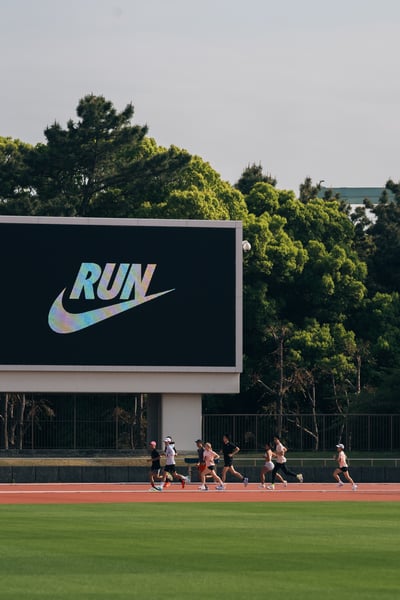 ランニングの様子