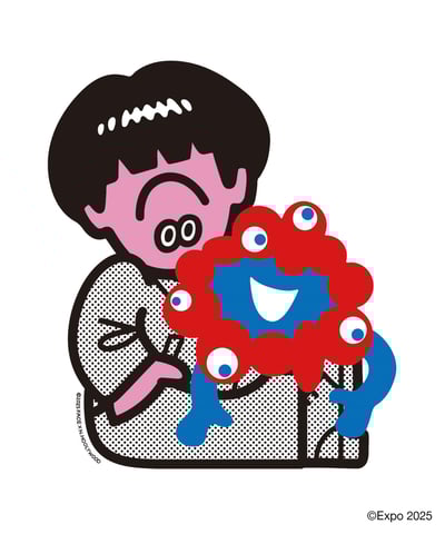 N.HOOLYWOODとミャクミャクとfaceo okaのトリプルコラボ