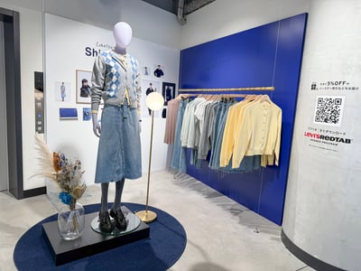 リーバイス 原宿フラッグシップストアの店内