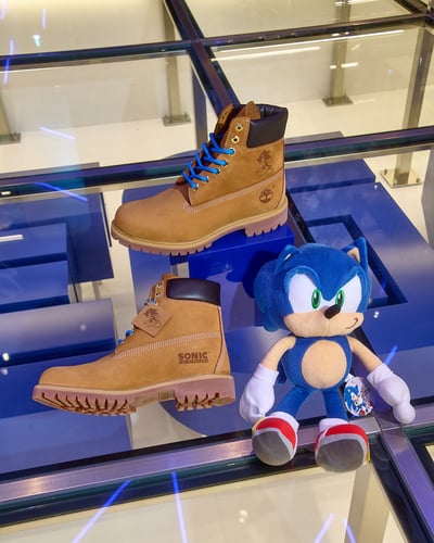 TimberlandとSEGAの初コラボコレクション