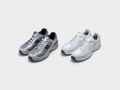 コムデギャルソンオム、ニューバランスコラボメイン画像