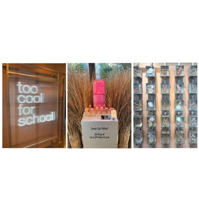 トゥークールフォースクール ポップアップ アーカイブ ユア カラーズ 店内画像