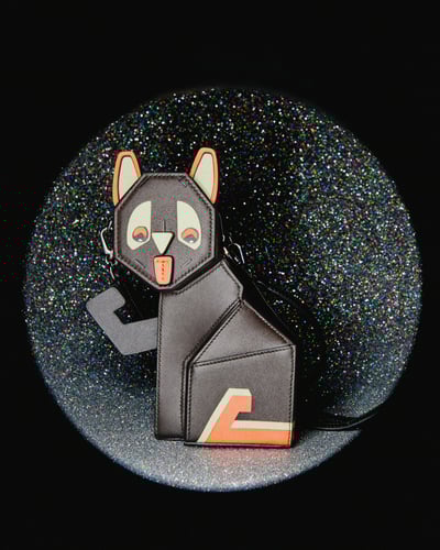 LOEWEの2026年春夏プレコレクションのアイテム「フューチャリスト キャット クラッチ」の画像