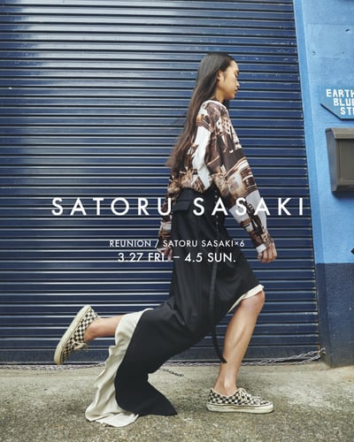 サトル ササキがROKU AOYAMAでポップアップを開催