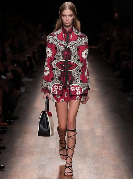 VALENTINO 2015SS パリコレクション 画像23/96