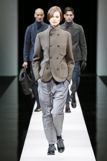 GIORGIO ARMANI 2015-16AW ミラノコレクション 画像25/55