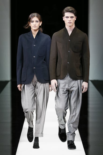 GIORGIO ARMANI 2015-16AW ミラノコレクション 画像34/55
