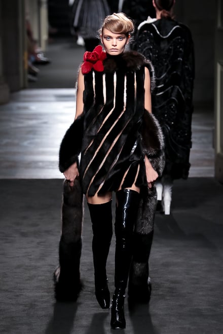 FENDI "Haute Fourrure" in TOKYO 2015-16AW Couture 東京コレクション 画像23/72