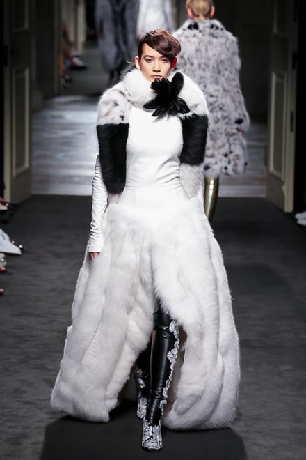 FENDI "Haute Fourrure" in TOKYO 2015-16AW Couture 東京コレクション 画像33/72