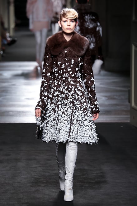 FENDI "Haute Fourrure" in TOKYO 2015-16AW Couture 東京コレクション 画像57/72