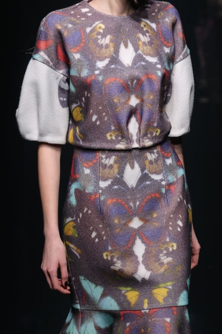 Hanae Mori manuscrit 2016-17AW 東京コレクション 画像76/86