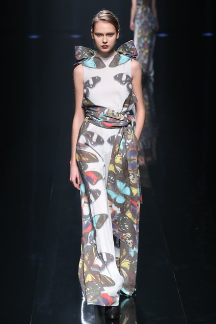 Hanae Mori manuscrit 2016-17AW 東京コレクション 画像84/86