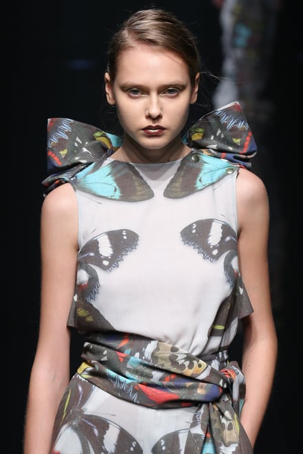Hanae Mori manuscrit 2016-17AW 東京コレクション 画像85/86