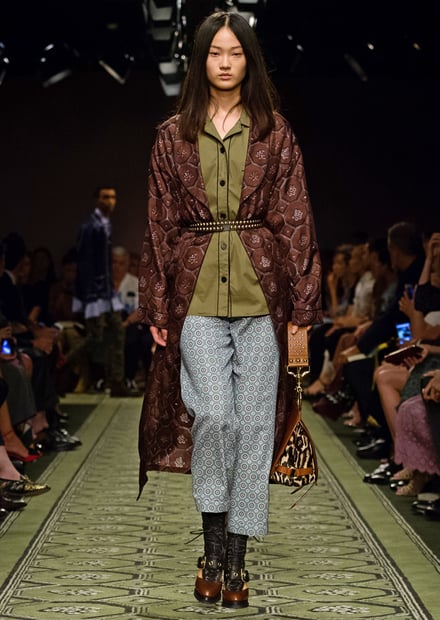 BURBERRY 2017SS ロンドンコレクション 画像32/80
