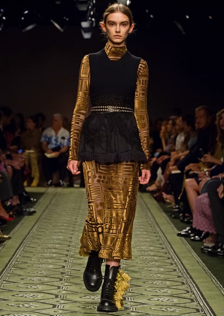 BURBERRY 2017SS ロンドンコレクション 画像72/80