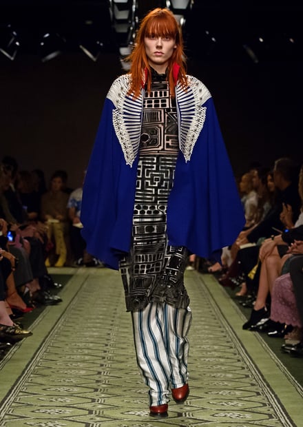 BURBERRY 2017SS ロンドンコレクション 画像79/80