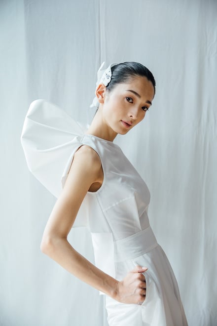 Hanae Mori manuscrit Wedding 2017SS 東京コレクション 画像6/18