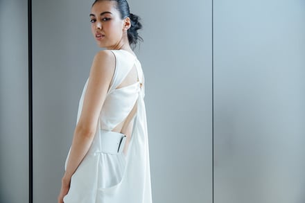 Hanae Mori manuscrit Wedding 2017SS 東京コレクション 画像8/18