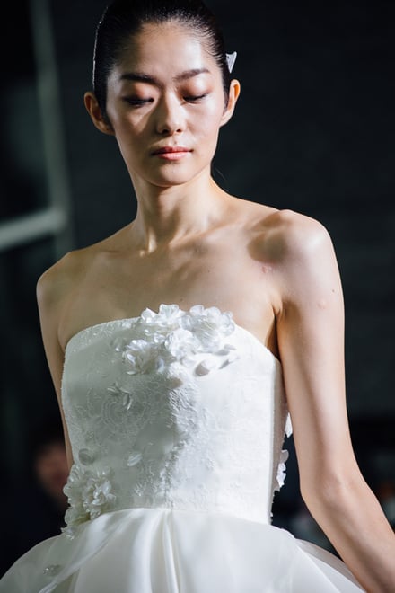 Hanae Mori manuscrit Wedding 2017SS 東京コレクション 画像16/18