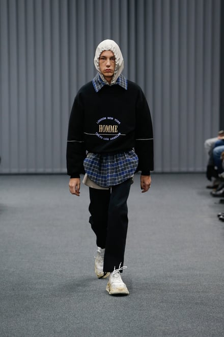 BALENCIAGA -Men's- 2017-18AW パリコレクション 画像25/39
