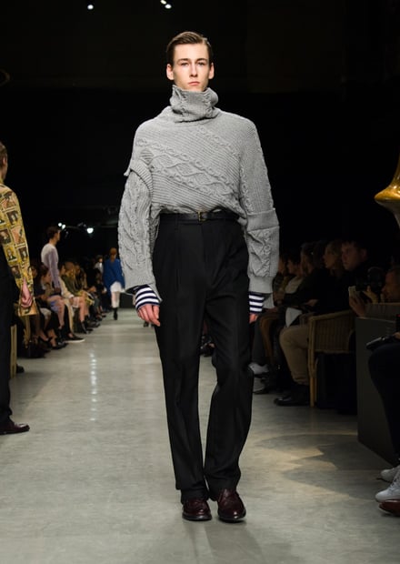 BURBERRY 2017-18AW ロンドンコレクション 画像52/76