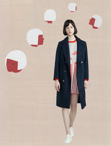 MAISON KITSUNÉ -Women's- 2017 Pre-Fall Collectionコレクション 画像2/29