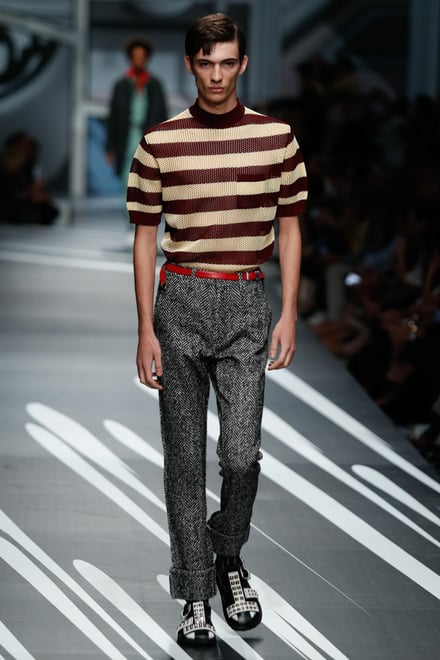 Prada Men S 18年春夏コレクション ミラノ 画像44枚 Fashionsnap Com