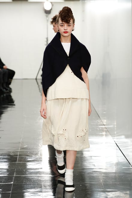 コムデギャルソン 2018-19AW RUNWAY フローラルドレスコート - www ...