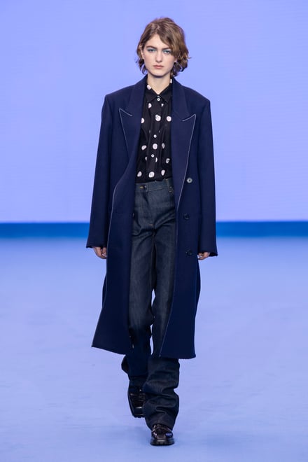 Paul Smith 21AW コントラストカラードンキーコート オレンジ S | Paul