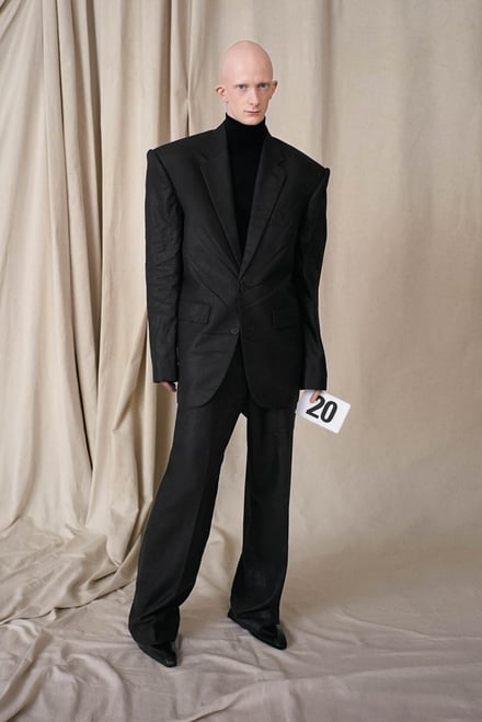 BALENCIAGA 2021AW Couture パリコレクション 画像20/63