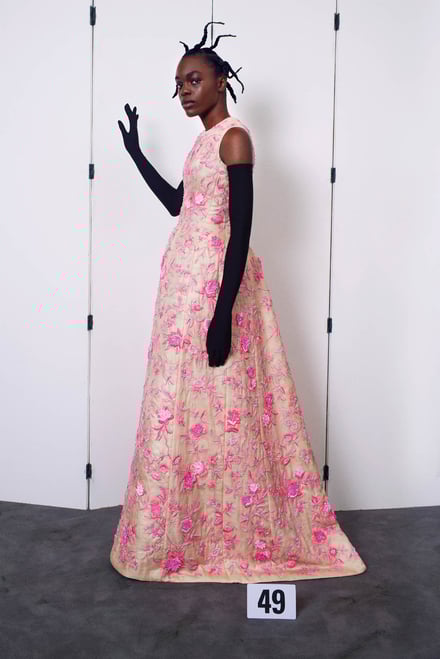 BALENCIAGA 2021AW Couture パリコレクション 画像49/63