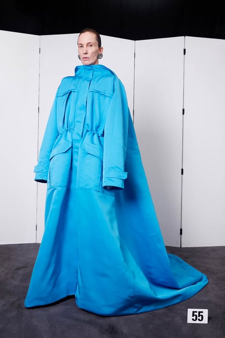 BALENCIAGA 2021AW Couture パリコレクション 画像55/63