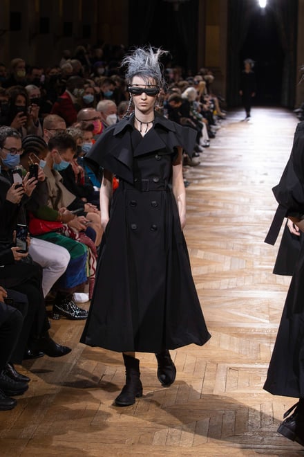 yohji yamamoto FEMME 2022SS トレンチコート arcolands.com