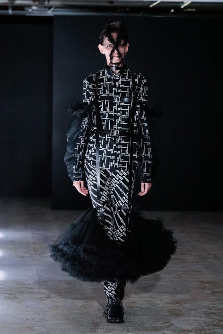 noir kei ninomiya 2022SS リボン ハーネス S