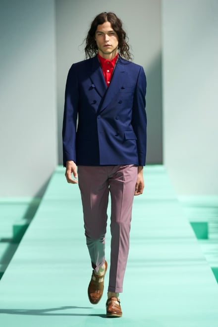 PaulSmith 2013ss 薔薇トラウザーズ S-