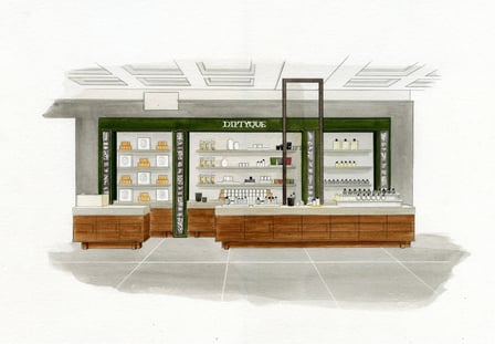 ディプティック 銀座三越 新店舗 イメージ画像