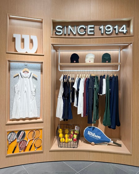 ウイルソン東京丸の内店の店内