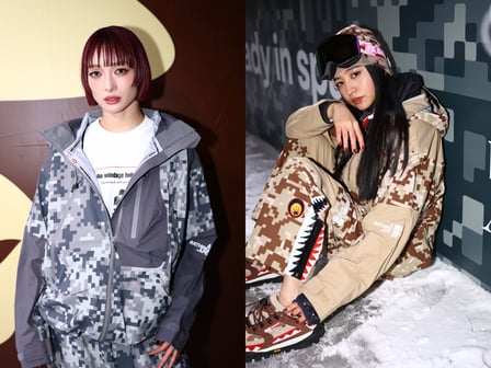 XGのJURIN（左）、Kōki（右）