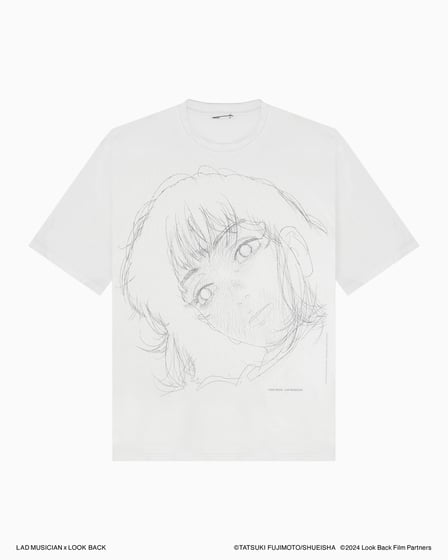 「ルックバック」コラボ白Tシャツ