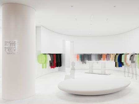 六本木店の内装イメージ