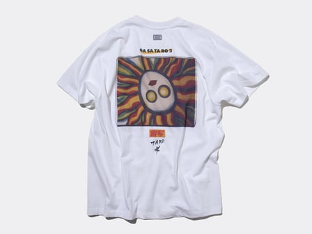 岡本太郎作品をプリントしたTシャツ