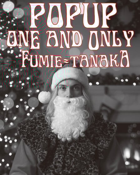 FUMIE TANAKAが新宿伊勢丹で開催するポップアップのキーヴィジュアル