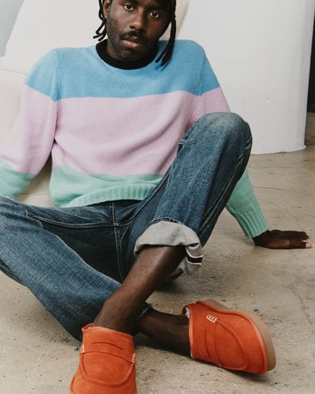 UGG® × JW Anderson コラボシューズのキャンペーン画像