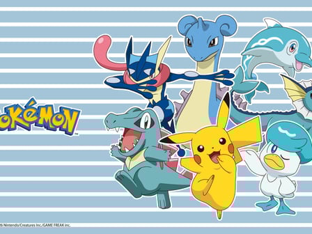 ポケモンとロゴ